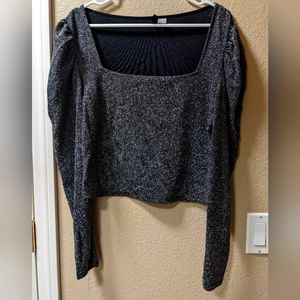 H&M Long sleeve square neckline
